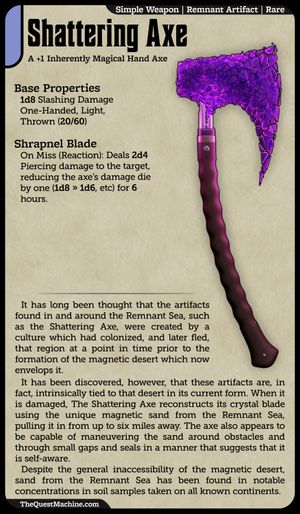 The Shattering Axe